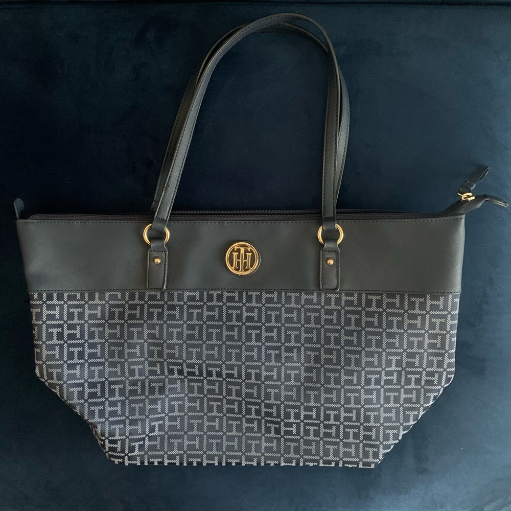 Tommy Hilfiger Navy Tote Bag